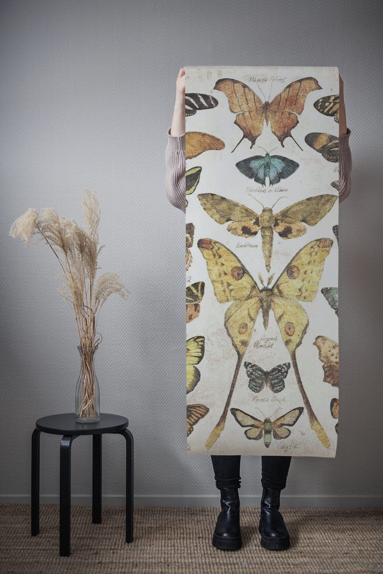 Butterflies I papel pintado roll