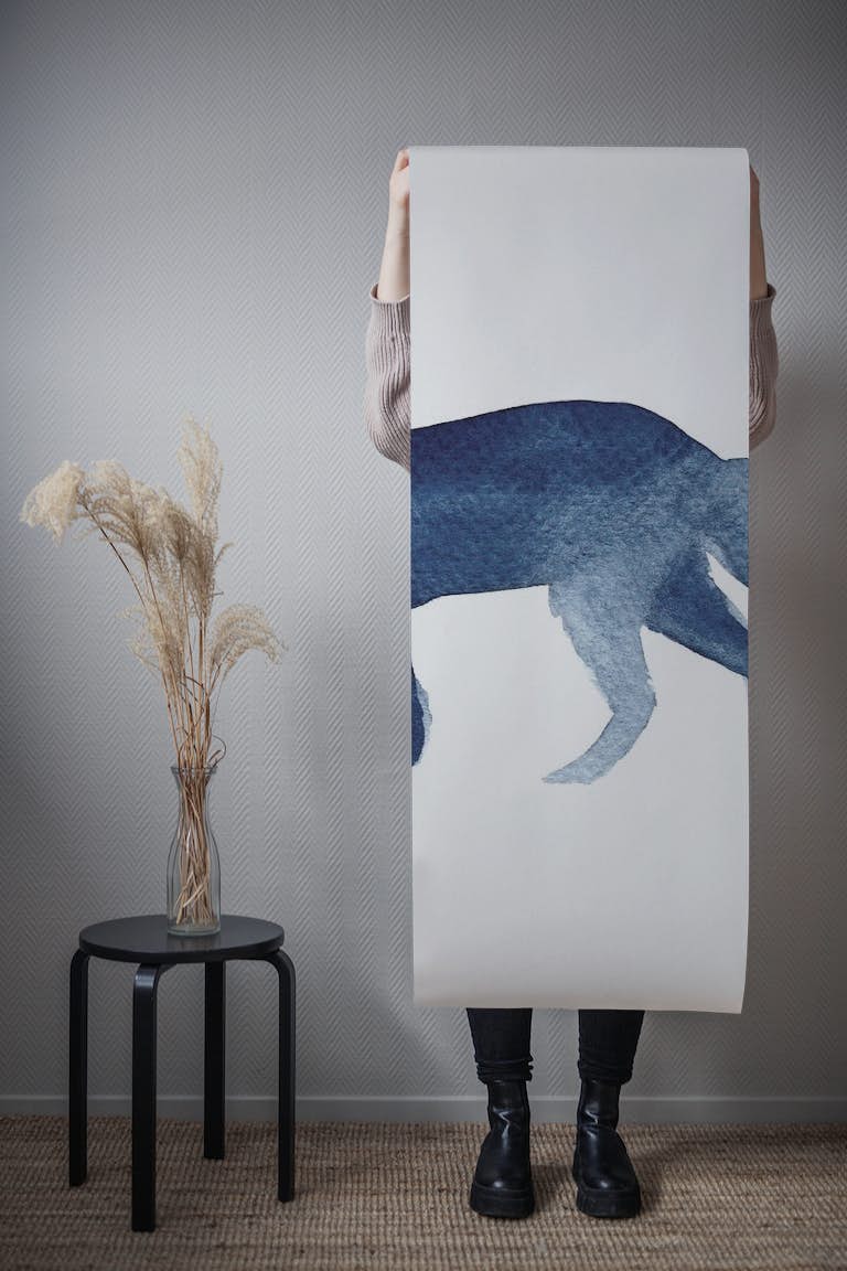 Blue Fox papel pintado roll