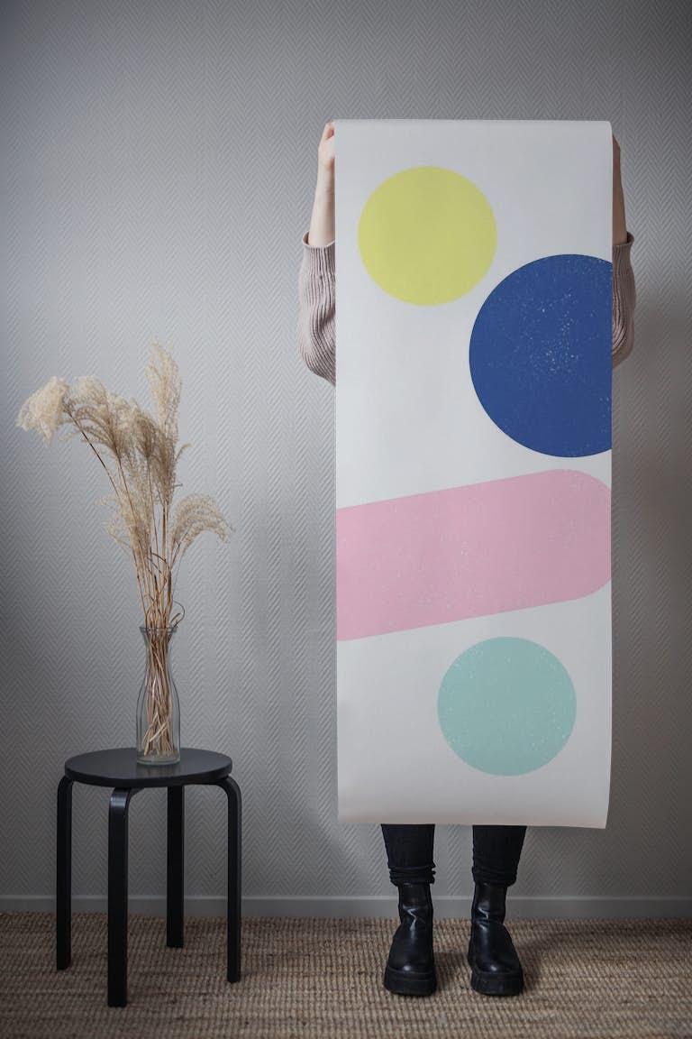 Balancing Shapes papel pintado roll