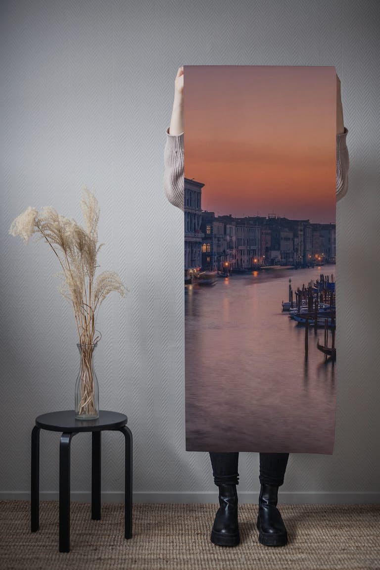Venice Grand Canal at Sunset behang roll