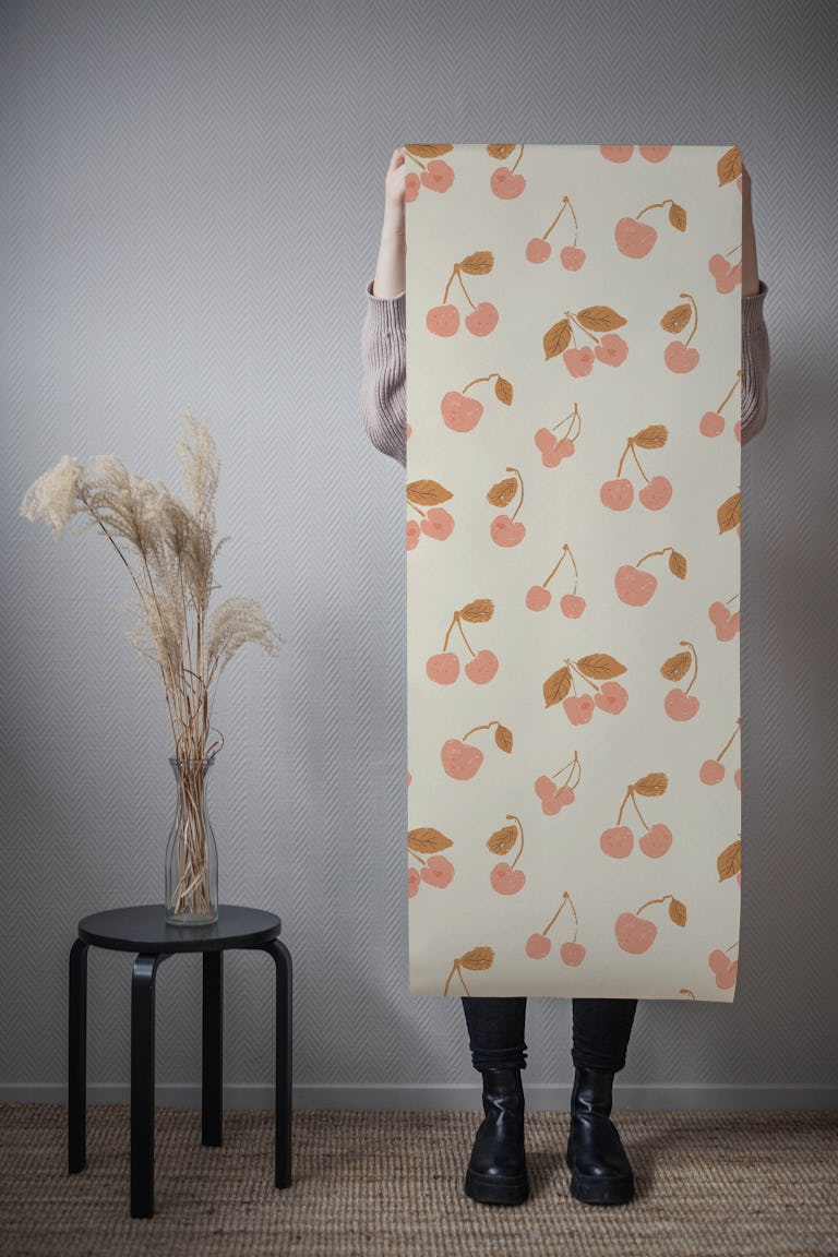 Rustic Cherry Blossoms wallpaper roll