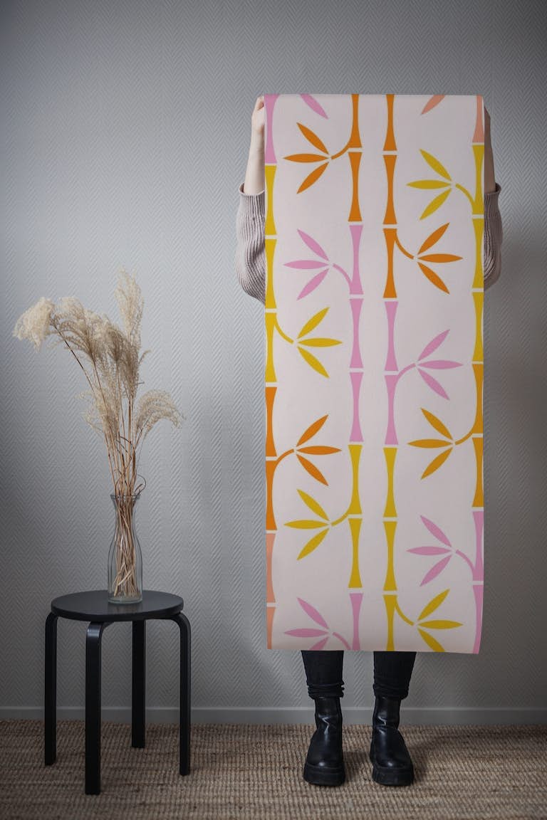Happy Bamboo papiers peint roll