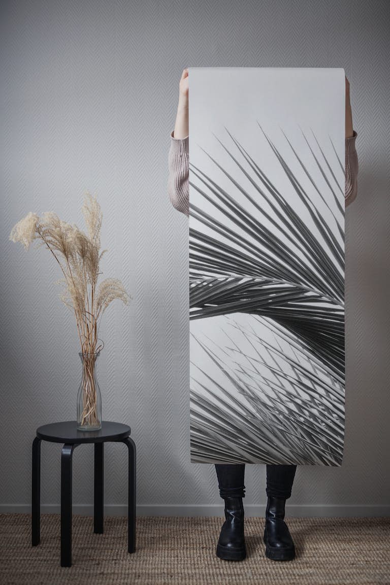 Minimal Palm Leaf Dream 2 wallpaper roll