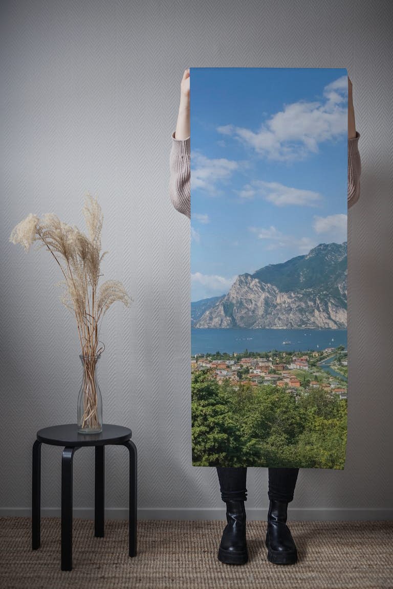 TORBOLE View to Lake Garda papiers peint roll