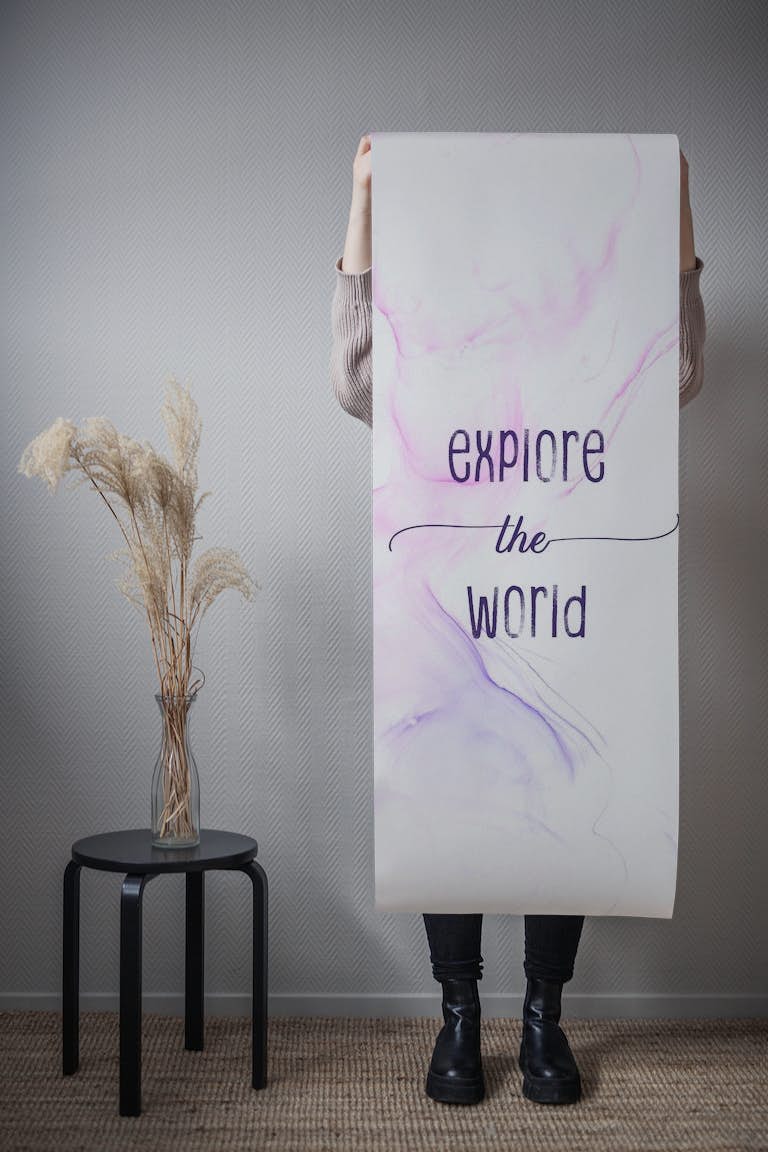 ADVENTURER Explore the world wallpaper roll