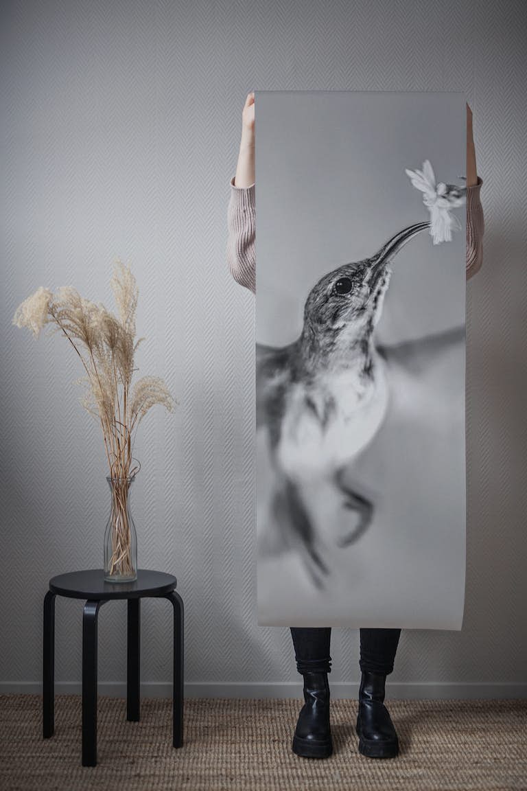 Sunbird in motion wallpaper roll