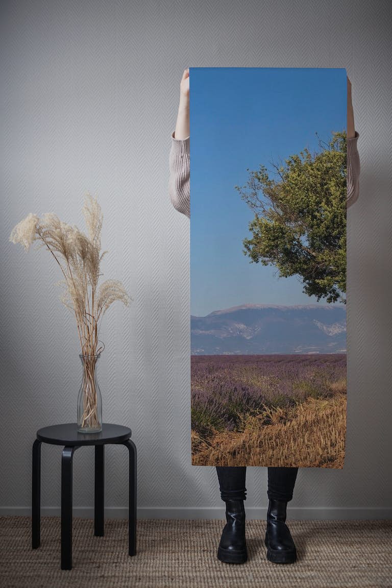 Landscape And Tree In Provence behang roll