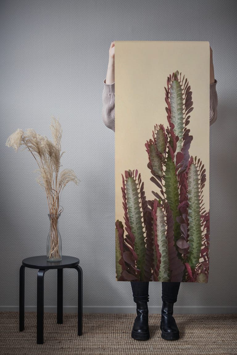 Rubra Cactus Delicado 1 papel pintado roll