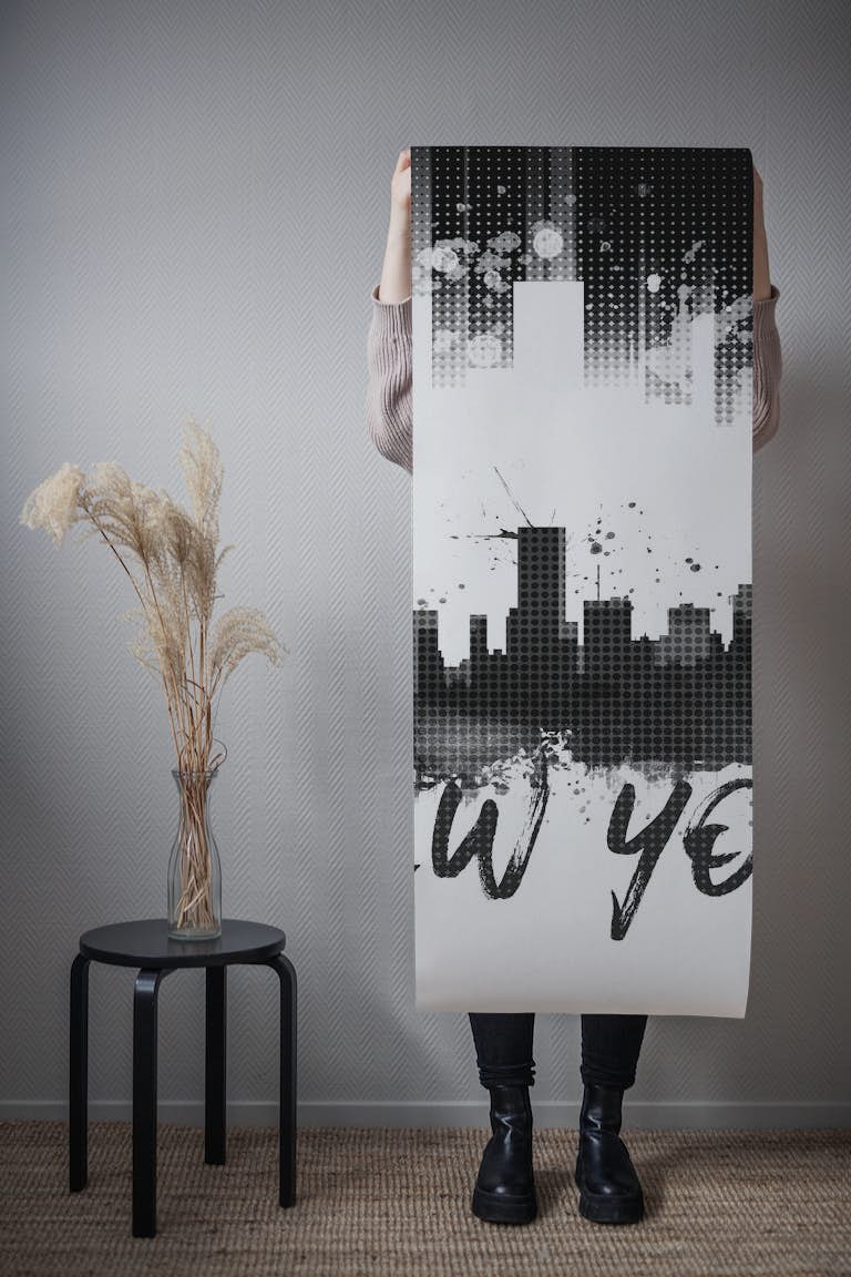 NYC Skyline Splashes papiers peint roll