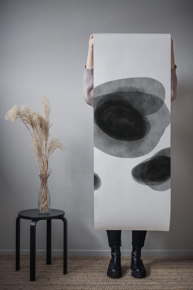 Zen Paint Minimal Abstract wallpaper roll