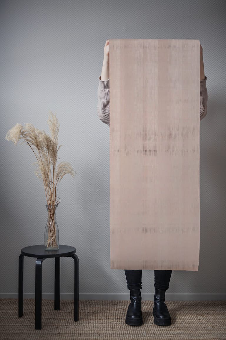 Blush Japanese Silk Texture behang roll