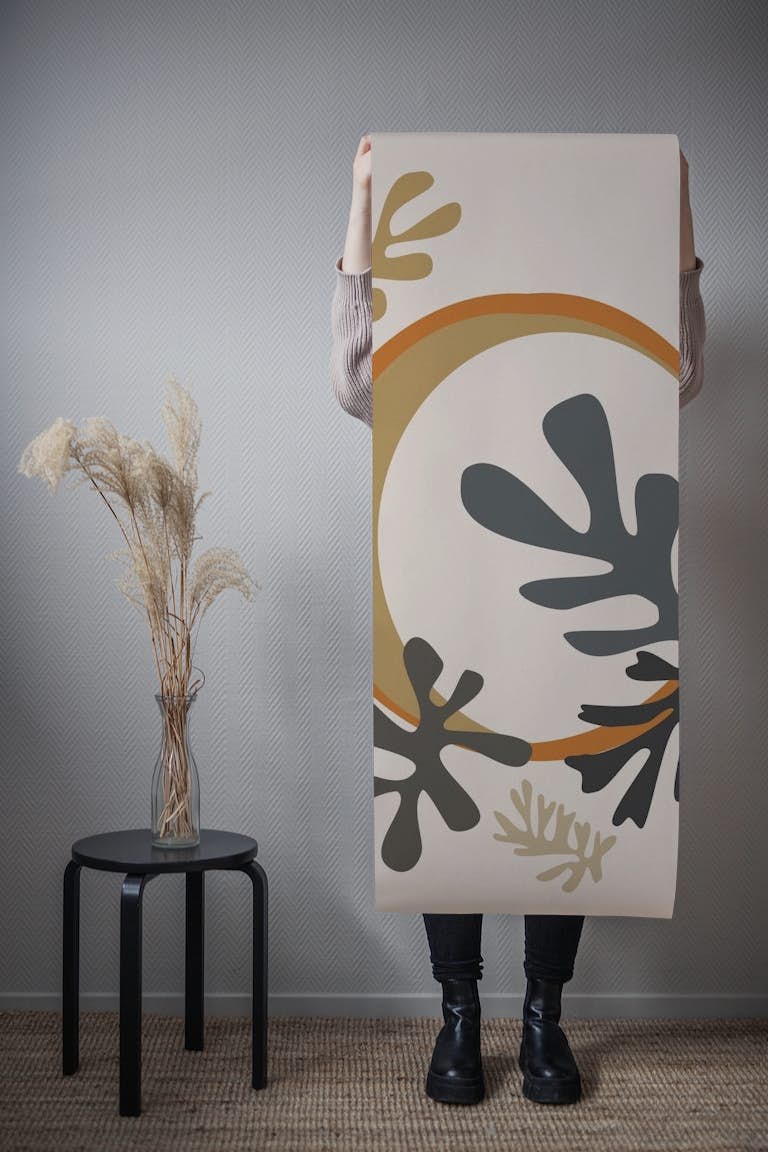 Matisse Leaves papel de parede roll