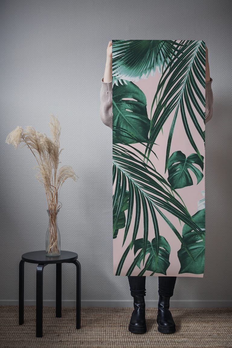Tropical Jungle Leaves Dream 1 wallpaper roll