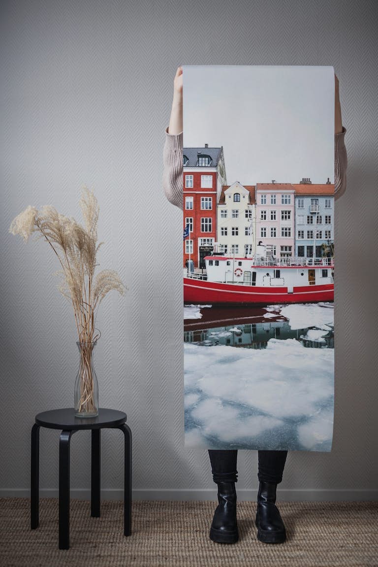 Standing Nyhavn wallpaper roll