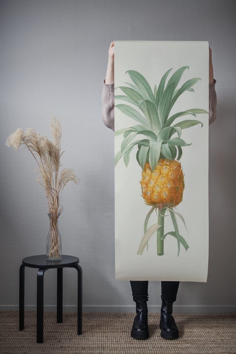 Pineapple 2 - Aster wallpaper roll