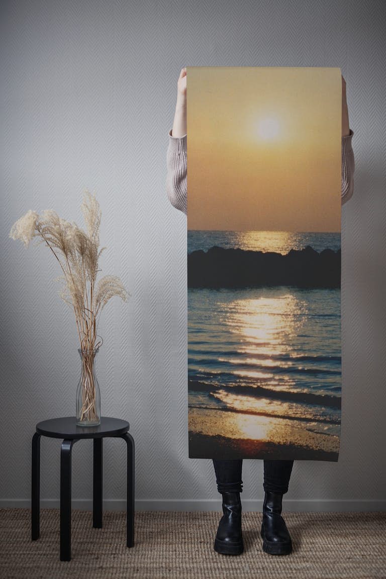 Sunset Ocean Bliss 6 wallpaper roll