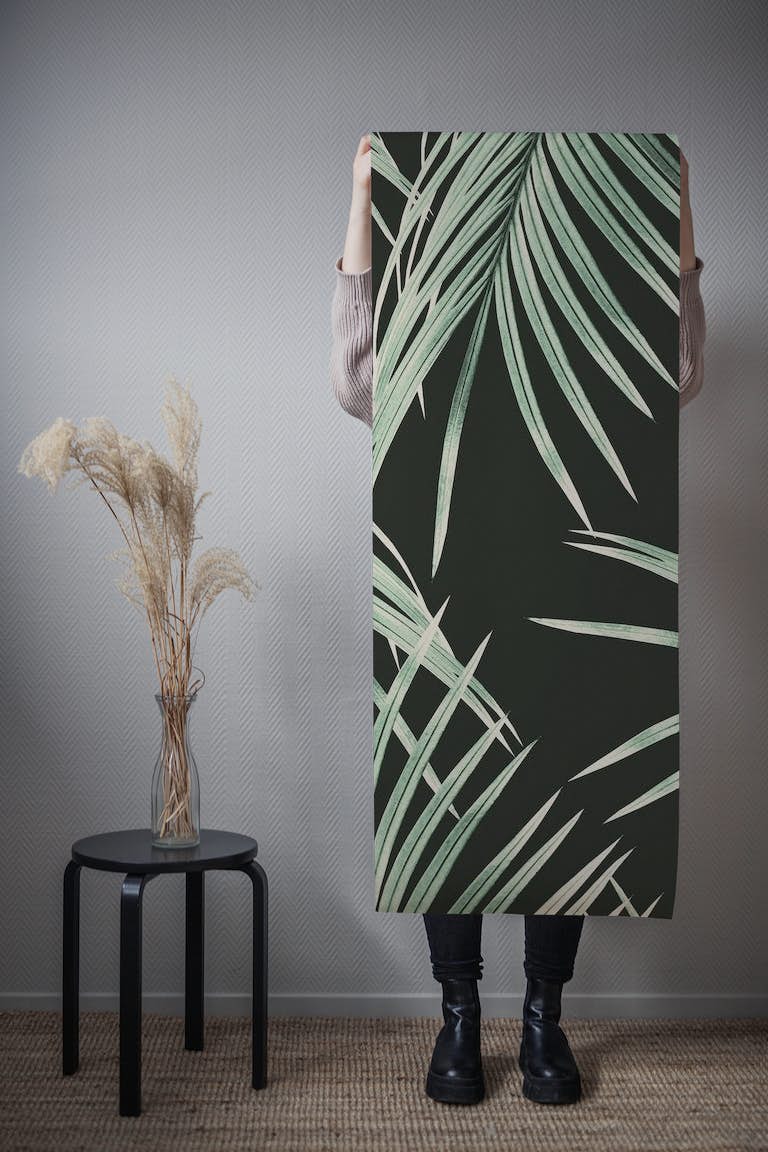 Green Palm Leaves Dream 1 wallpaper roll