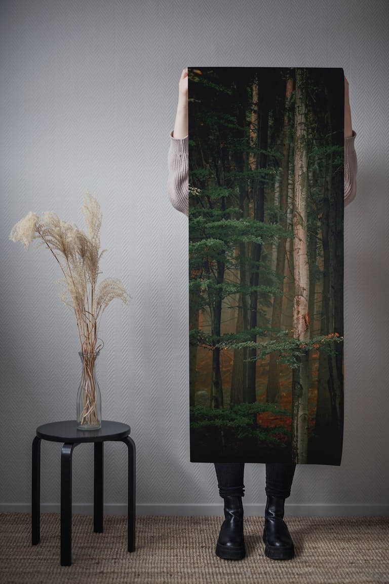 Forest Dawn wallpaper roll
