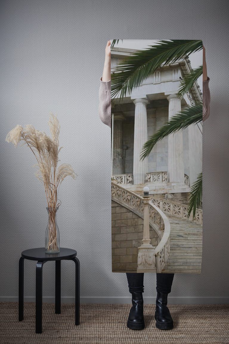 Marble Stairs Athens 1 papel pintado roll