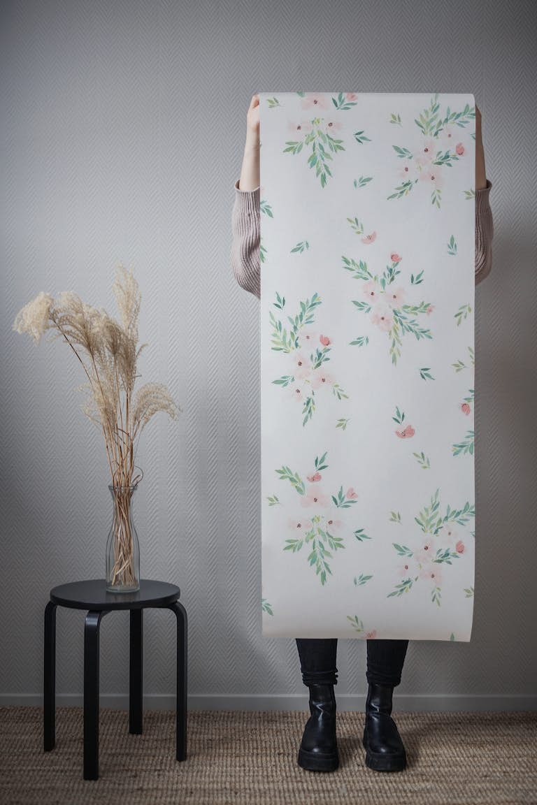 Fleurette by flavie wallpaper roll