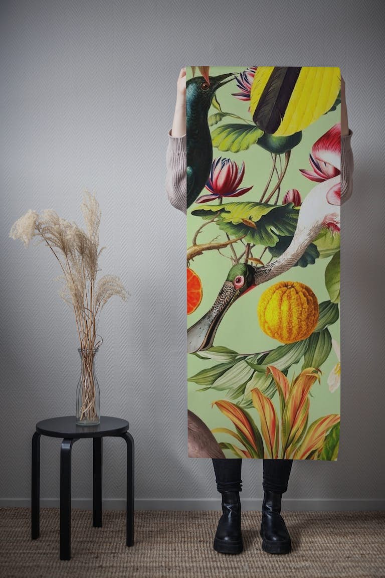 Floral and Birds XXXVII behang roll