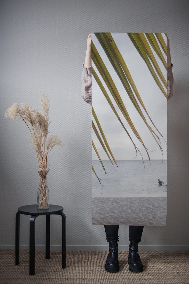 Sunset Ocean Palm Dream 1 wallpaper roll