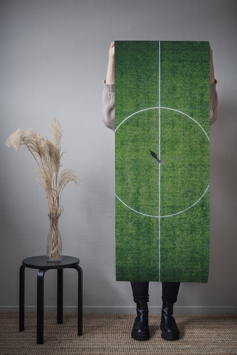 Minimal Soccer wallpaper roll