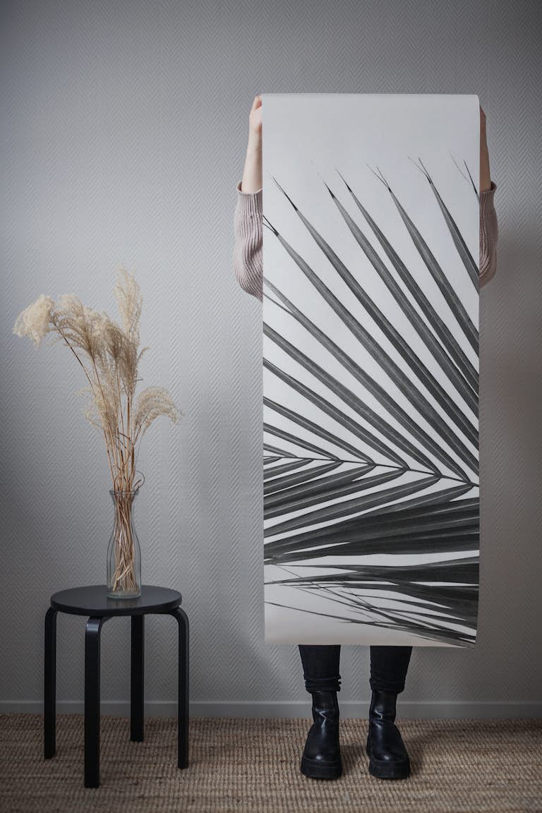 Minimal Palm Leaf Finesse 3 wallpaper roll