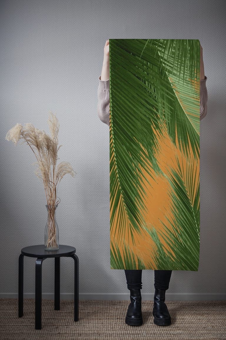 Palm Leaves Vibes 3a papiers peint roll