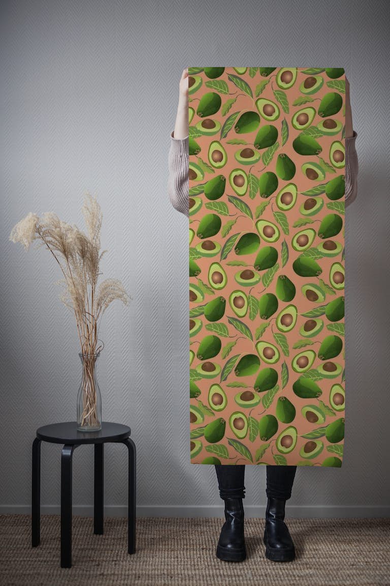 Avocado wallpaper roll