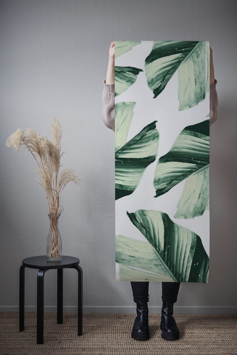 Tropical Banana Leaves Vibes 1 ταπετσαρία roll