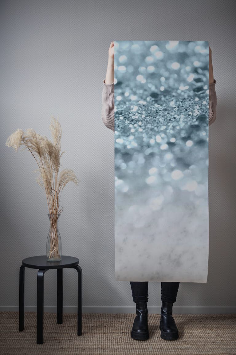 Marble Winter Glitter Dream 1 wallpaper roll