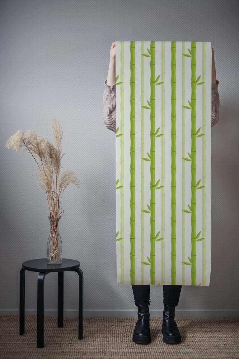 Fresh Bamboo wallpaper roll