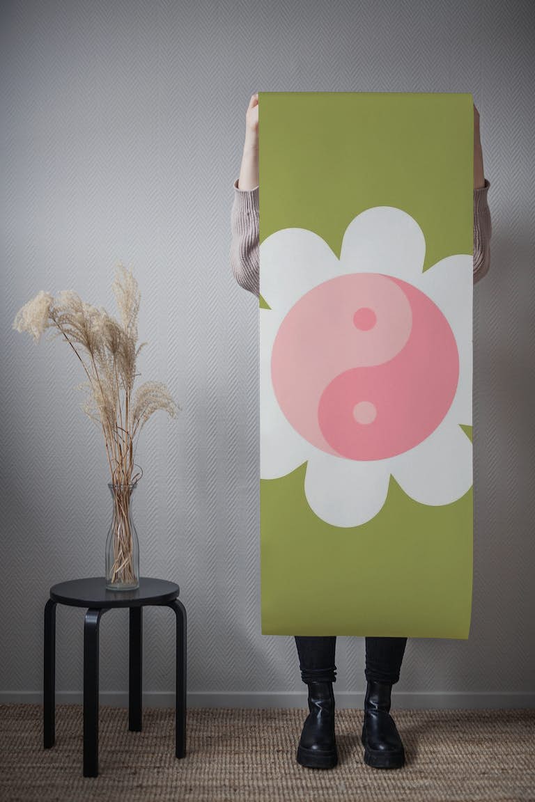 Flower Balance tapetit roll