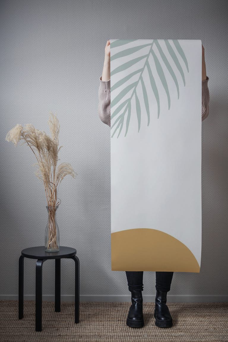 Pastel Organic Forms wallpaper roll