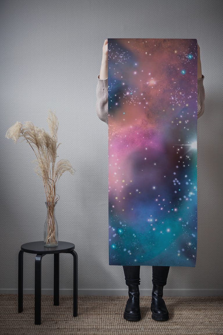 Dreamy Galaxy wallpaper roll