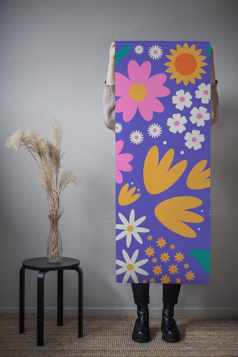Wildflower Spring Fest wallpaper roll