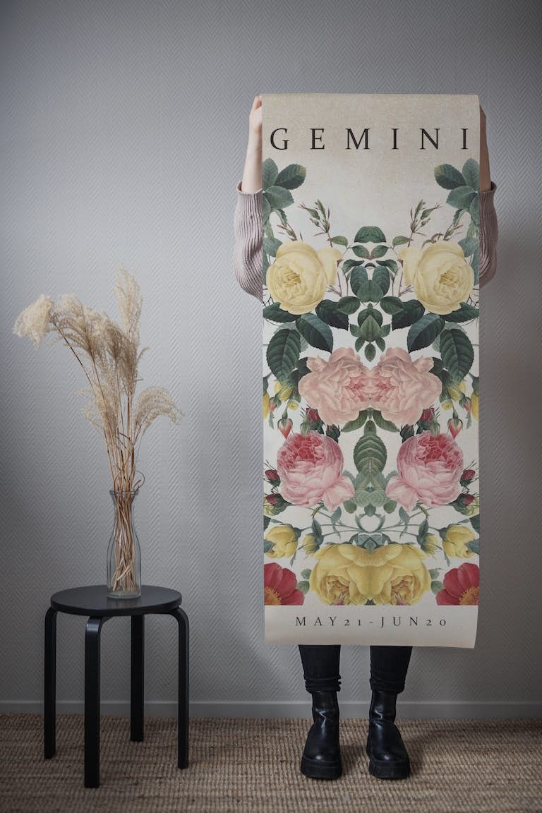 Gemini wallpaper roll