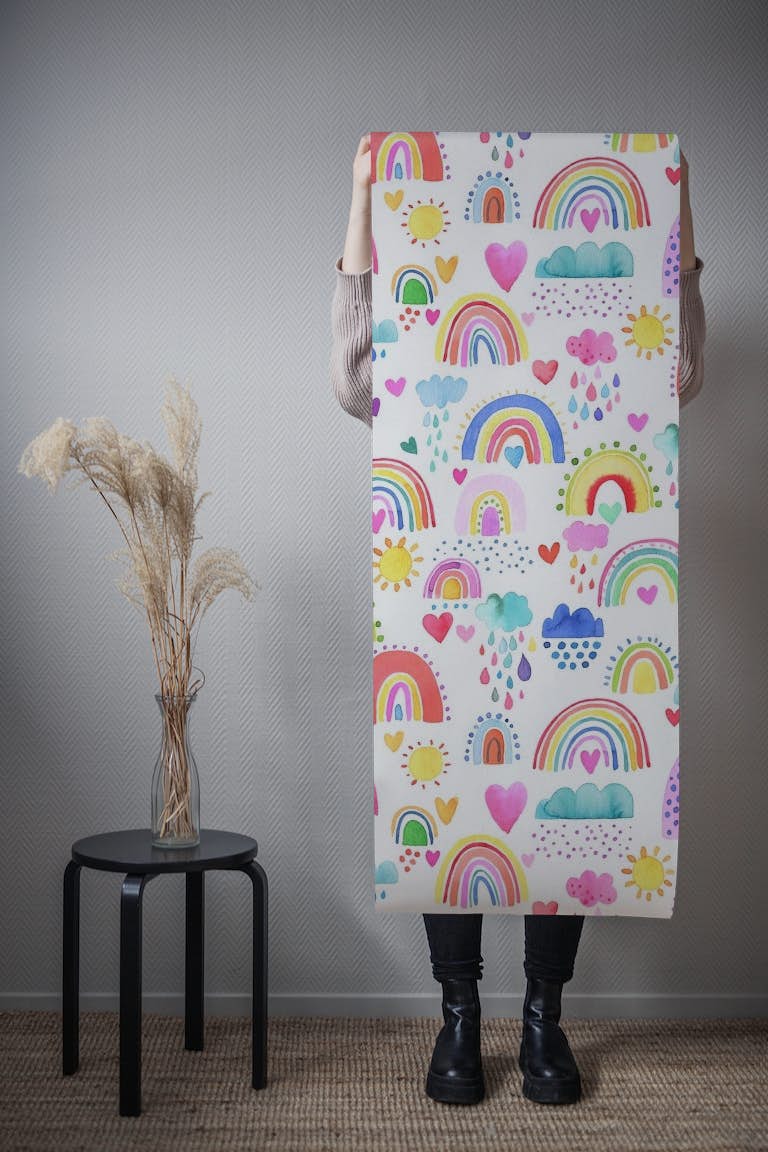 Lovely Rainbows Kids tapety roll