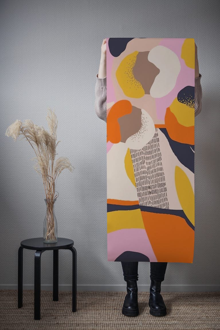 Modern jungle wallpaper roll