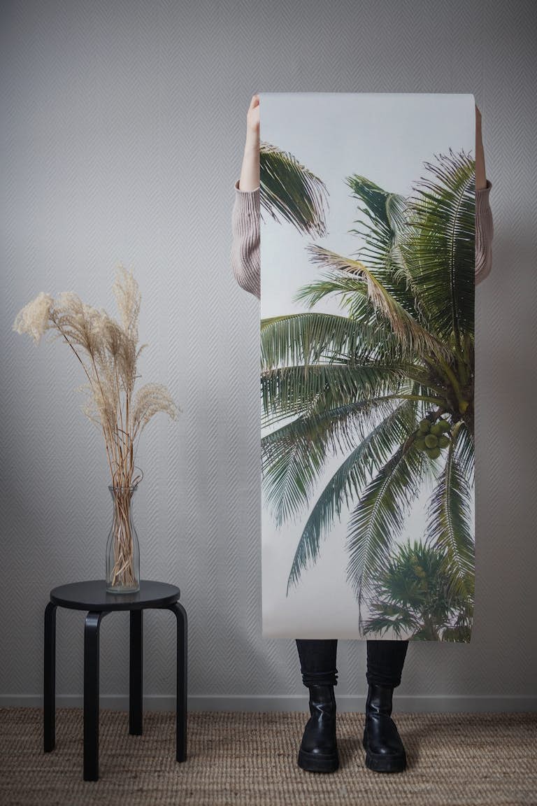 Mexican Palm Tree Vibes 2 wallpaper roll