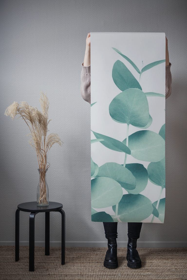 Eucalyptus Leaves Green 1 wallpaper roll