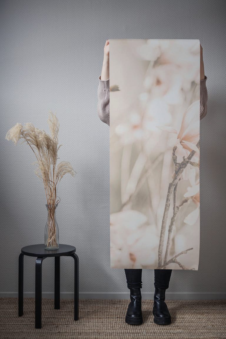 Magnolias Soft Dream wallpaper roll