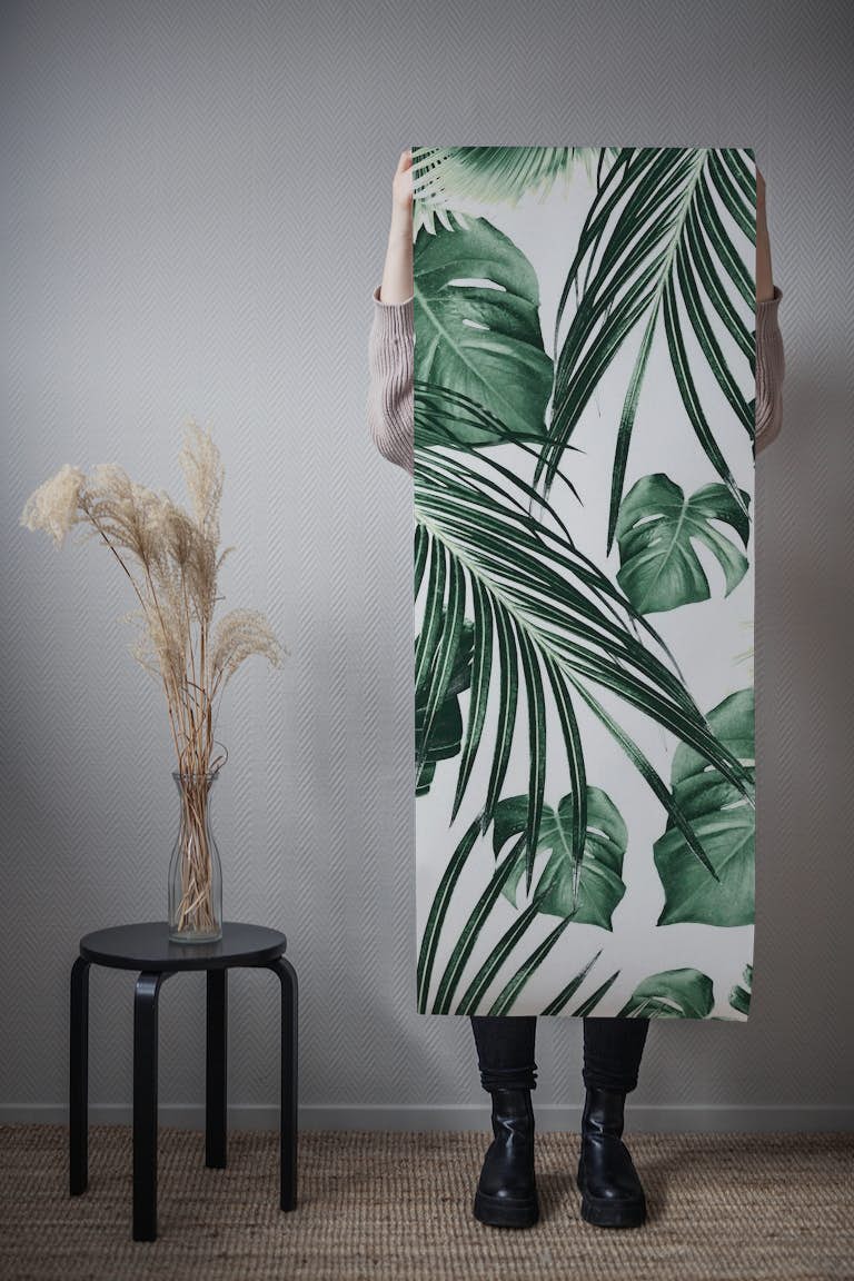 Tropical Jungle Leaves 7 wallpaper roll