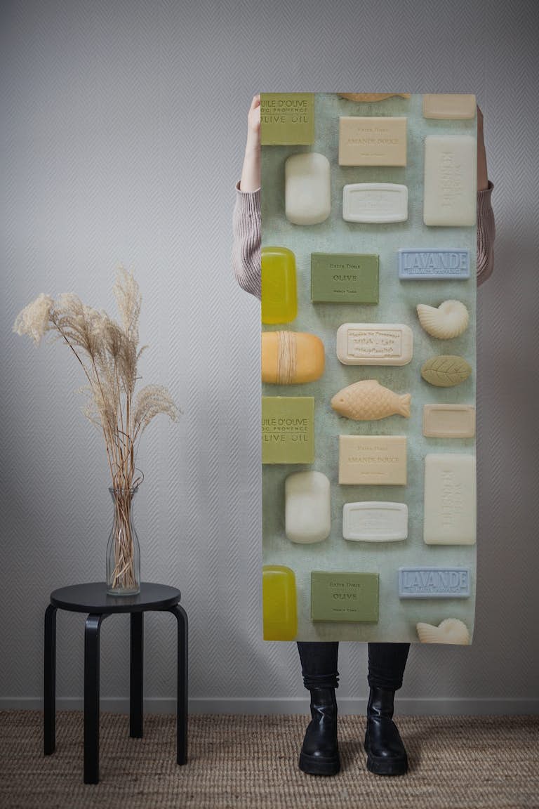 Soap Selection wallpaper roll
