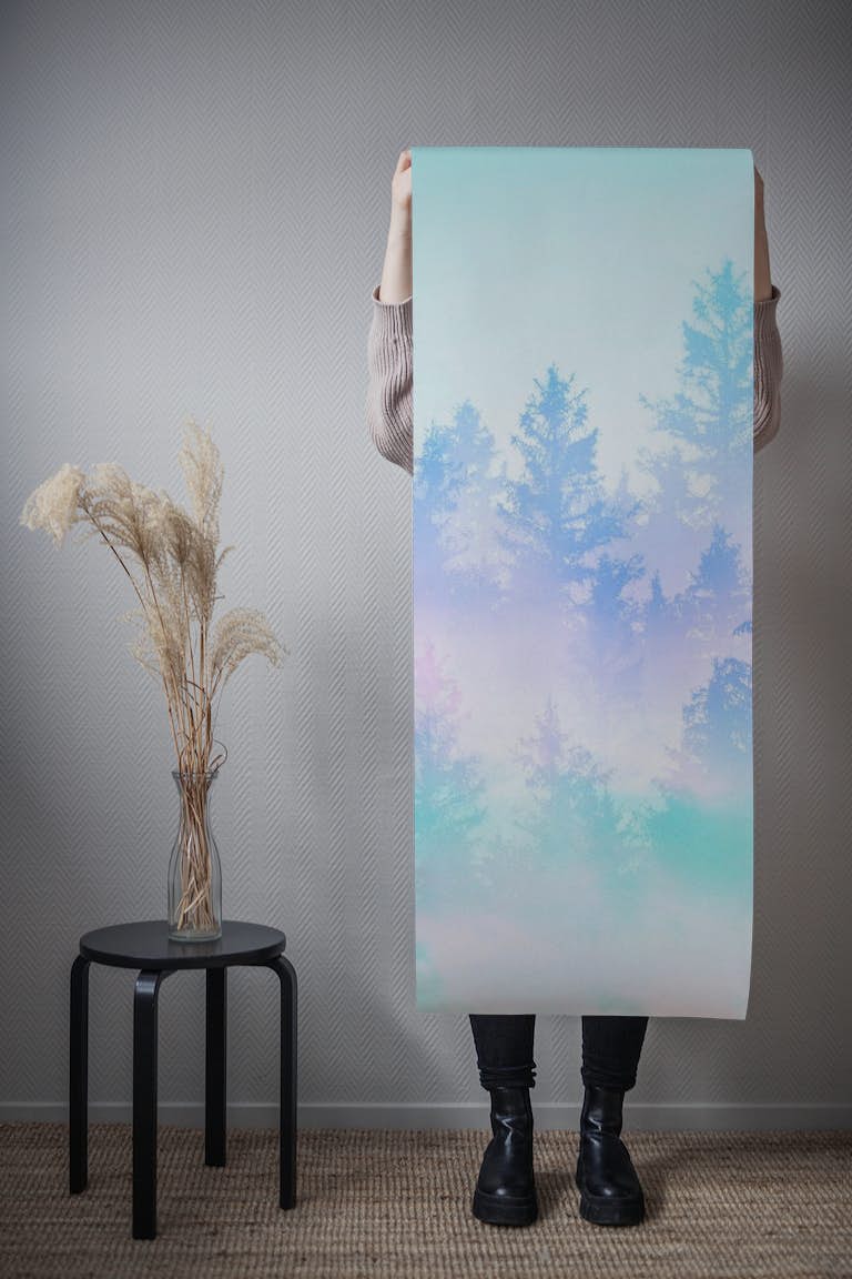 Pastel Forest Dream 4 wallpaper roll