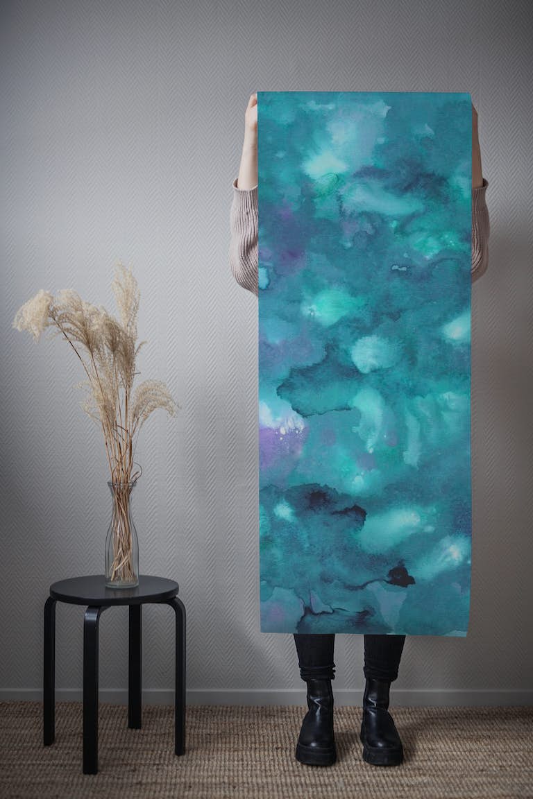 Dreamy Ocean Painting 2 wallpaper roll