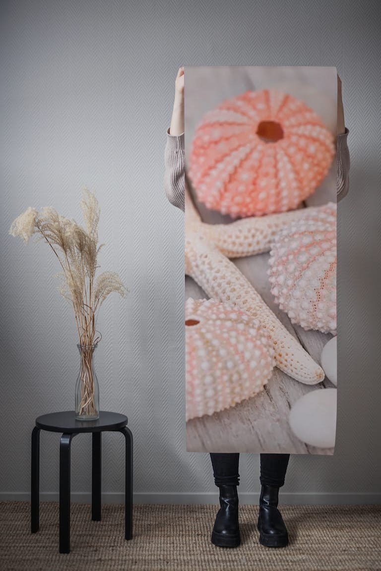 Starfish And Sea Still Life wallpaper roll