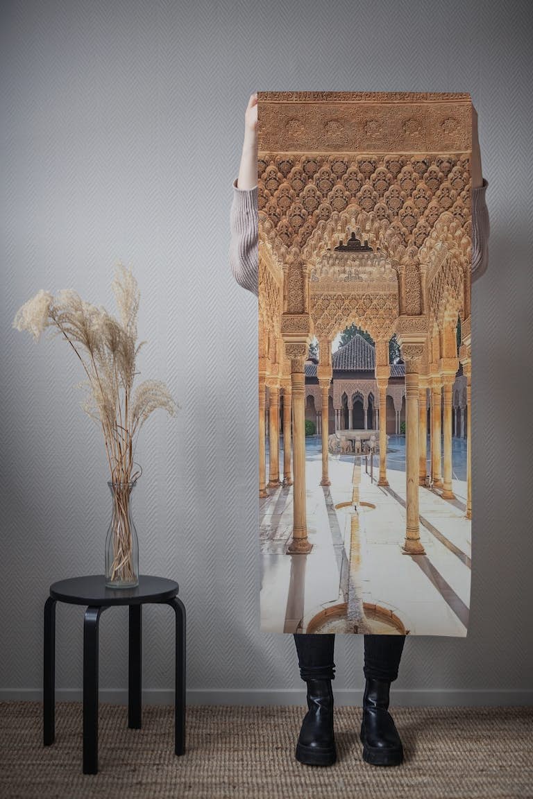 Sunny Alhambra wallpaper roll