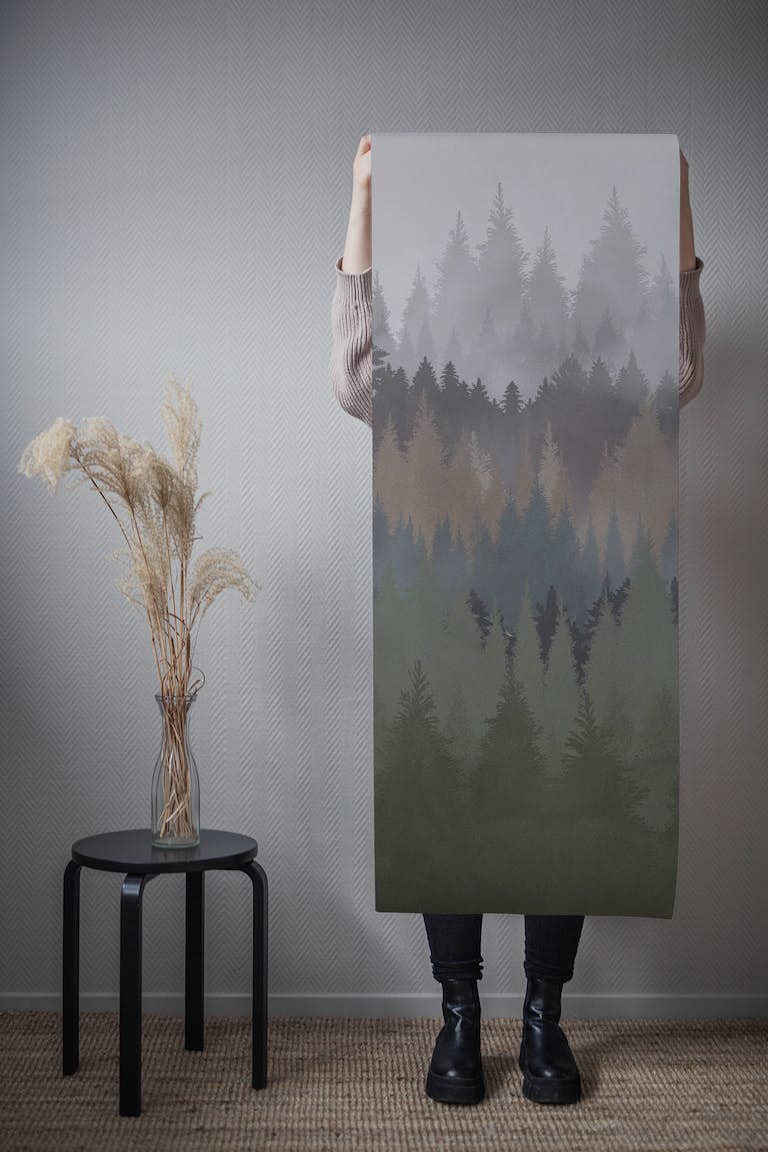 Forest Dark behang roll